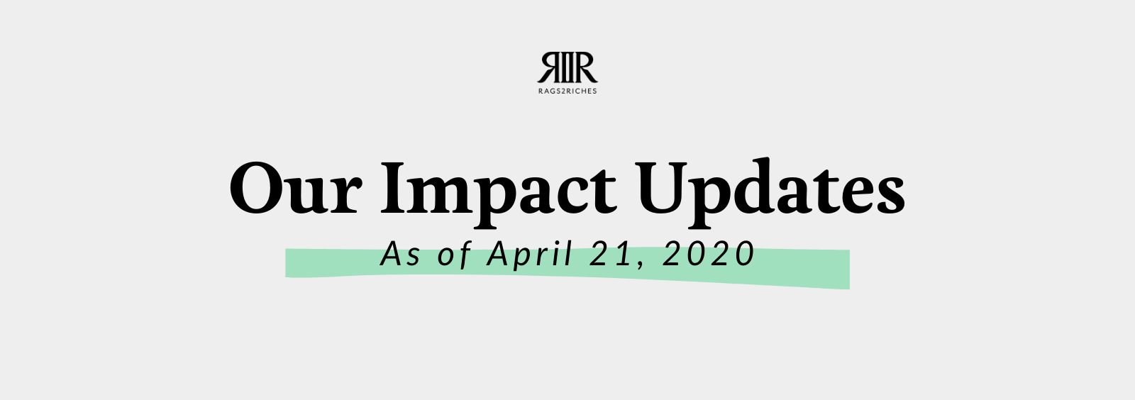 Our Impact Updates: Part 1