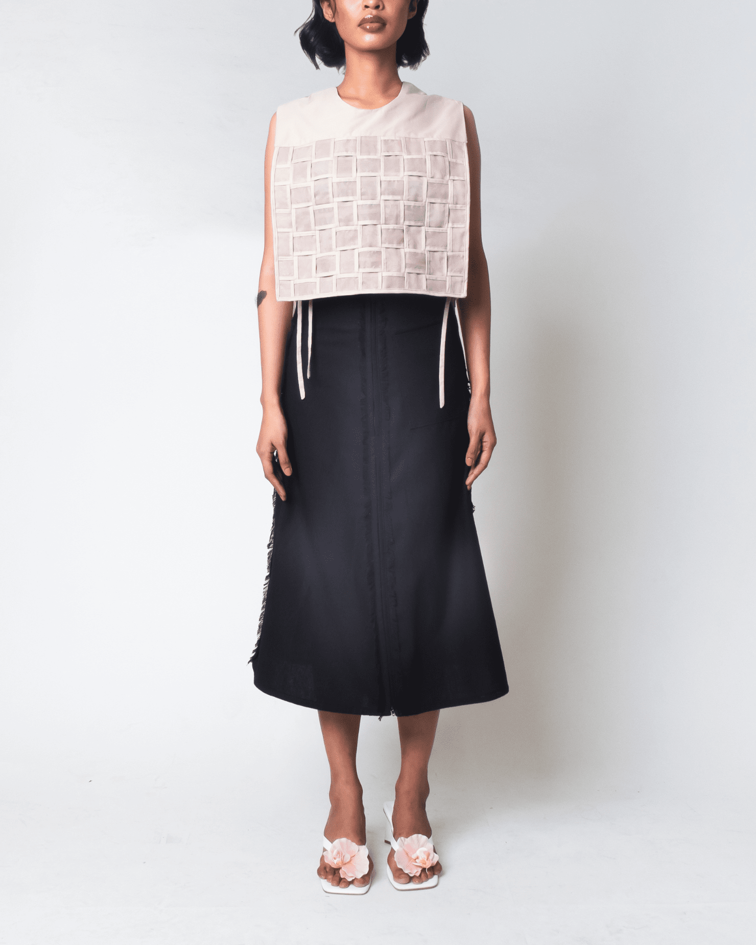 Gray skirt a line hotsell