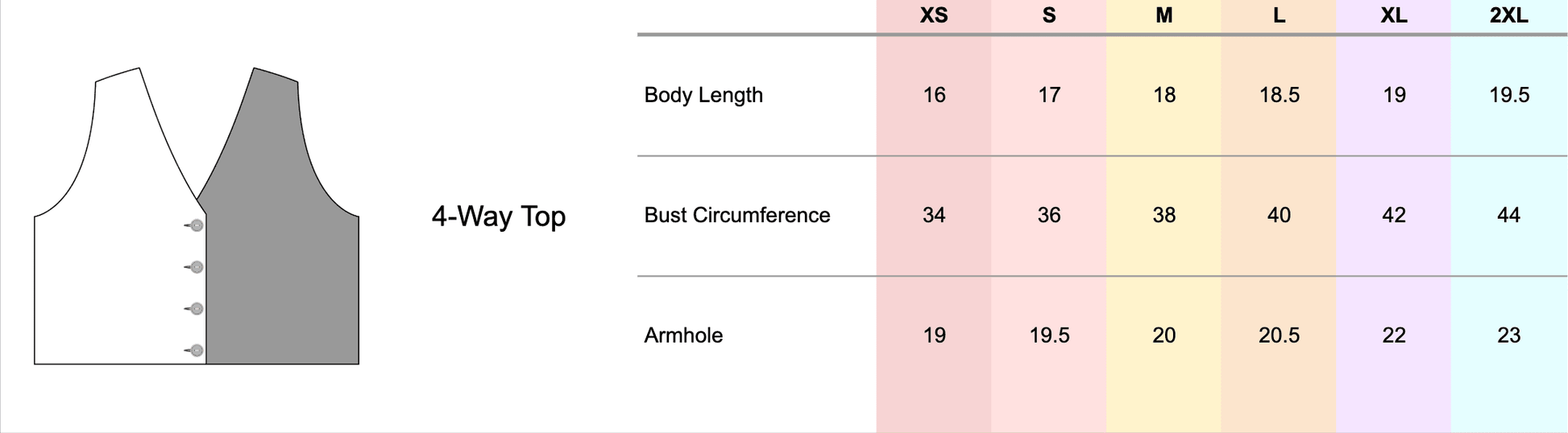 4-Way Top Brown & Light Blue Binetwagan Fashion R2R On Repeat