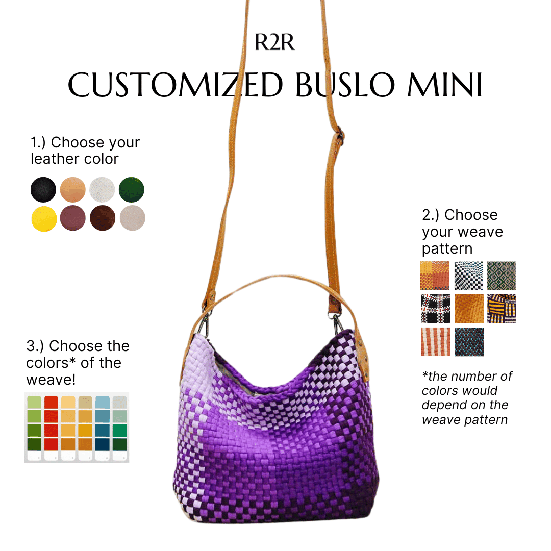 Customized Buslo Mini Bag Fashion Rags2Riches