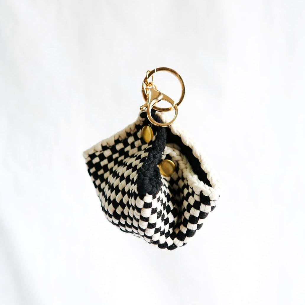 Dumpling Charm Black & Beige Fashion Rags2Riches