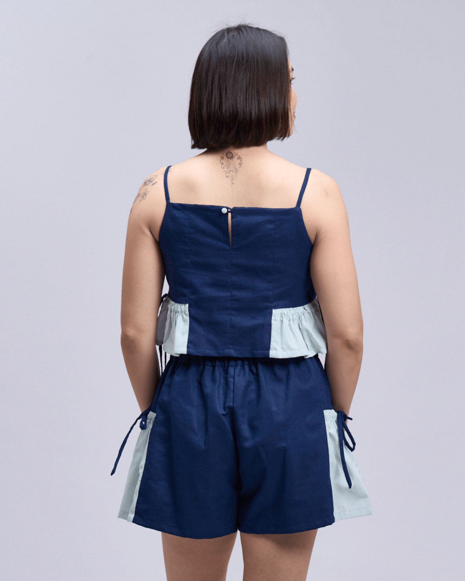 Flutter Shorts Navy Fashion Rags2Riches