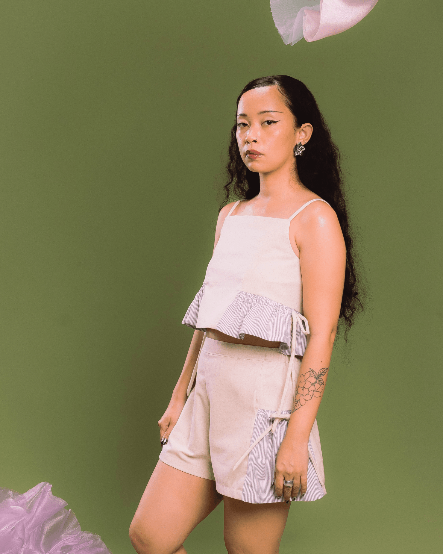 Flutter Shorts Oat Fashion Rags2Riches