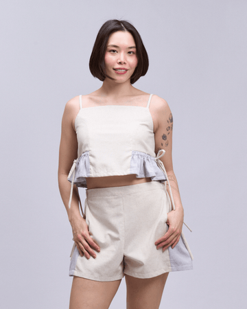 Flutter Shorts Oat Fashion Rags2Riches