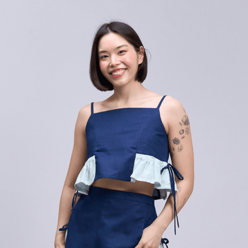 Flutter Top Navy Fashion Rags2Riches