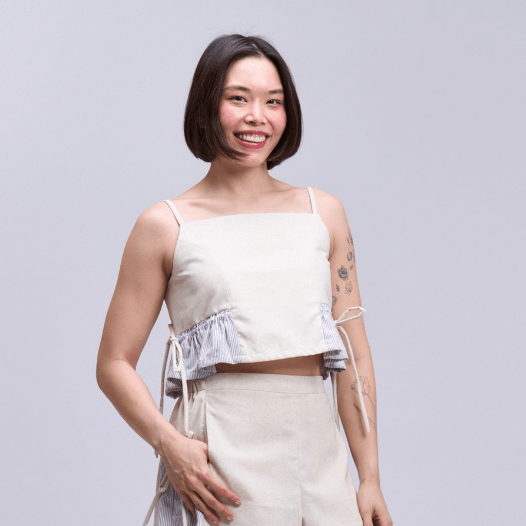 Flutter Top Oat Fashion Rags2Riches