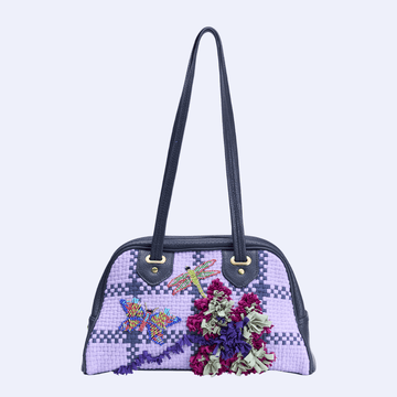 Hardin Bowler Bag Navy Blue Fashion Rags2Riches