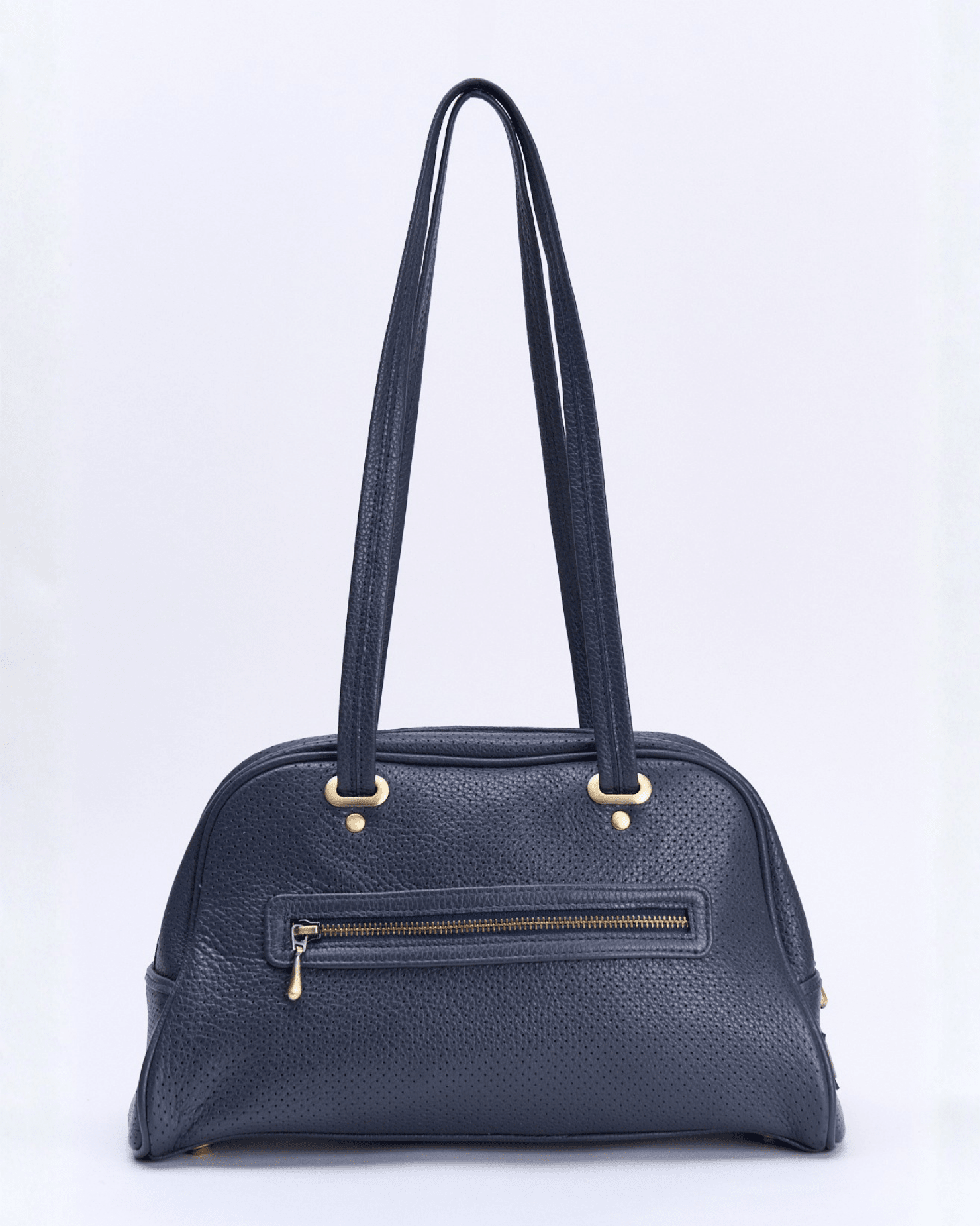 Hardin Bowler Bag Navy Blue Fashion Rags2Riches