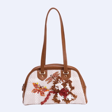 Hardin Bowler Bag Tan Fashion Rags2Riches