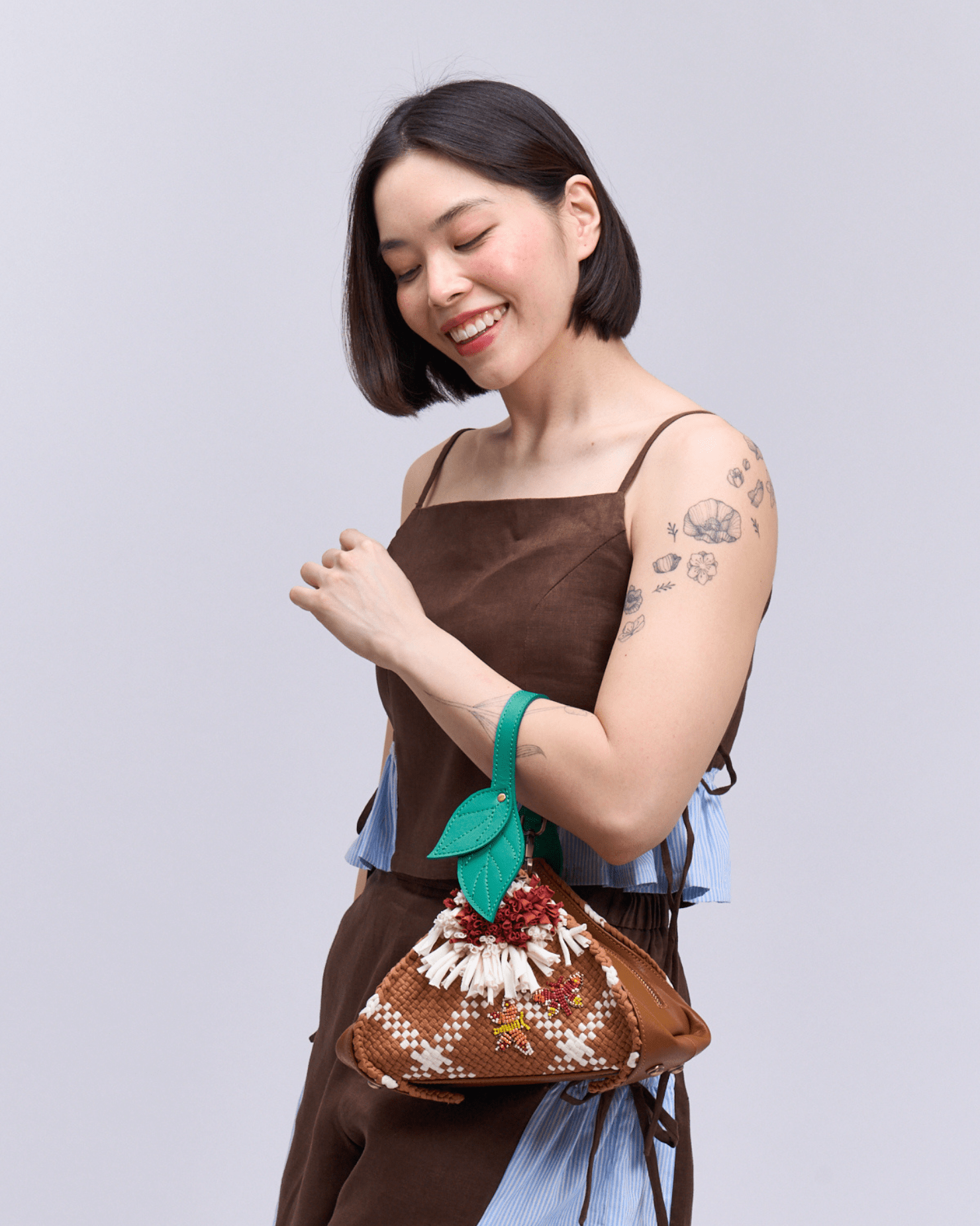 Hardin Mini Bag Tan Fashion Rags2Riches