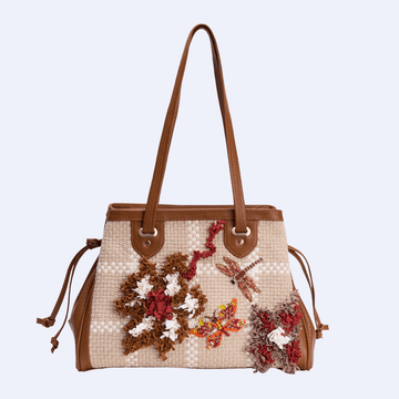 Hardin Tote Tan Fashion Rags2Riches