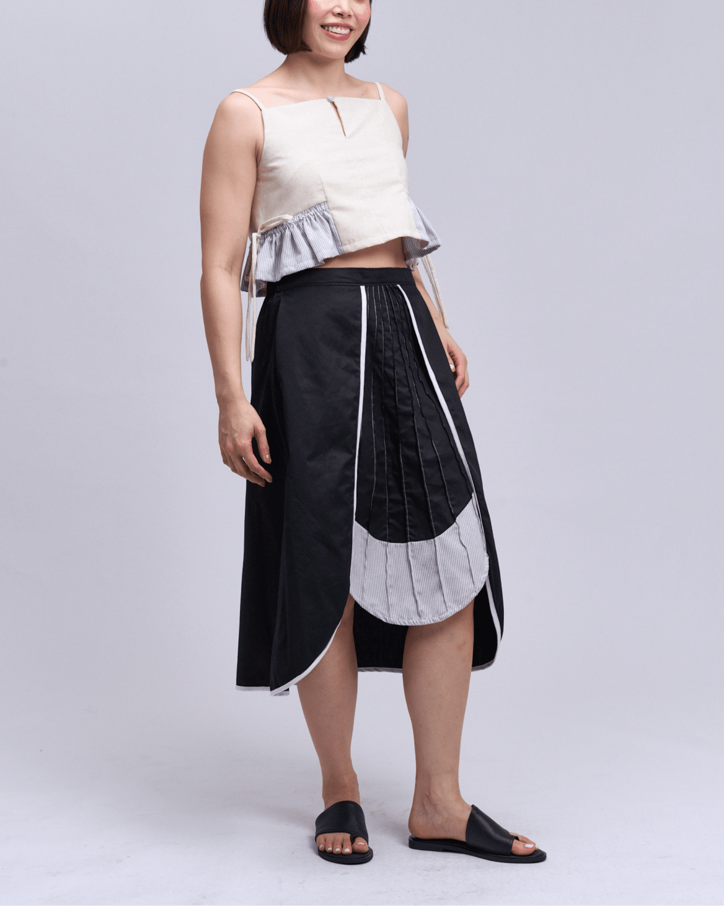 Kahit Saan Skirt Black Fashion Rags2Riches