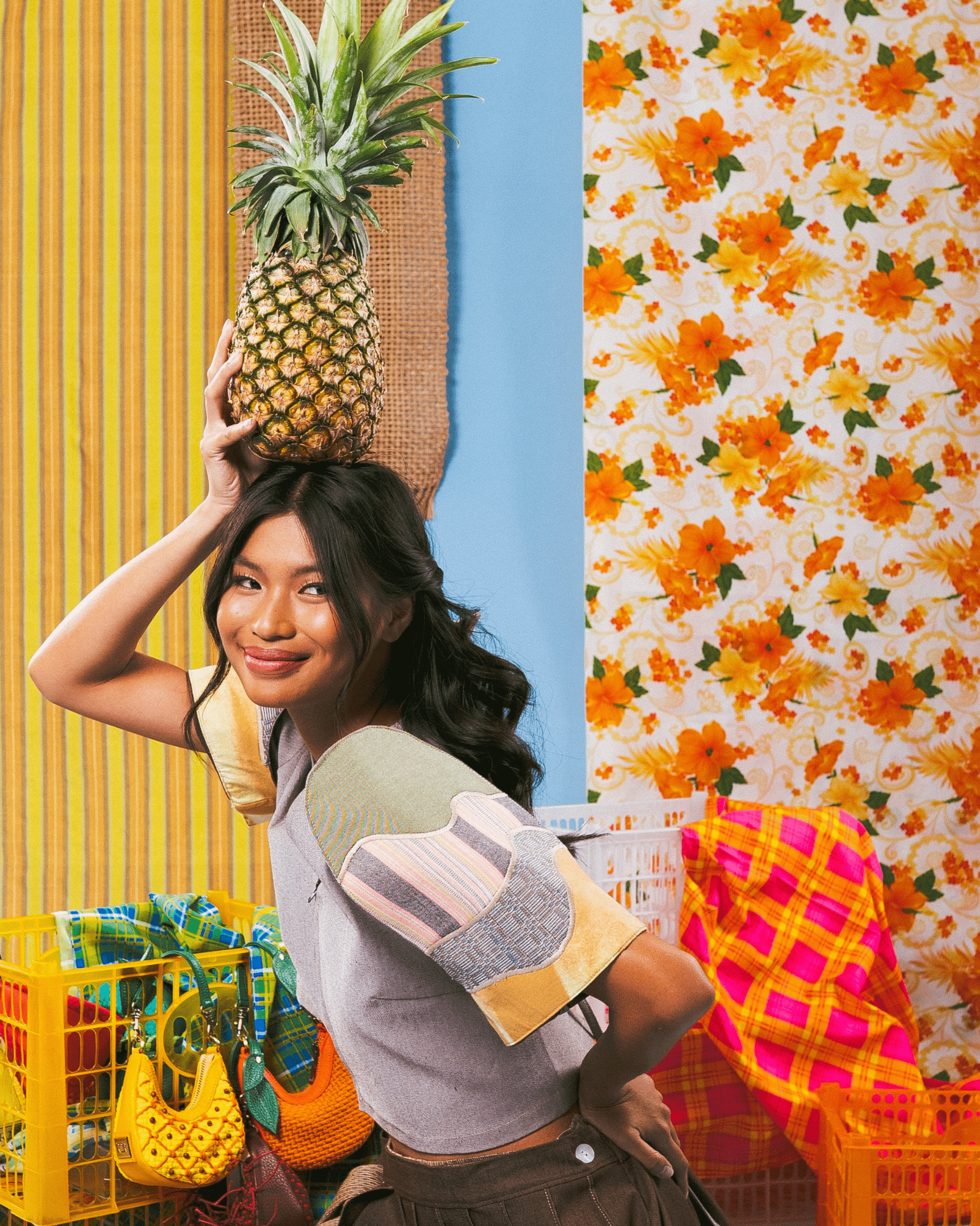 Pinya Micro Fruit Bag Fashion Rags2Riches