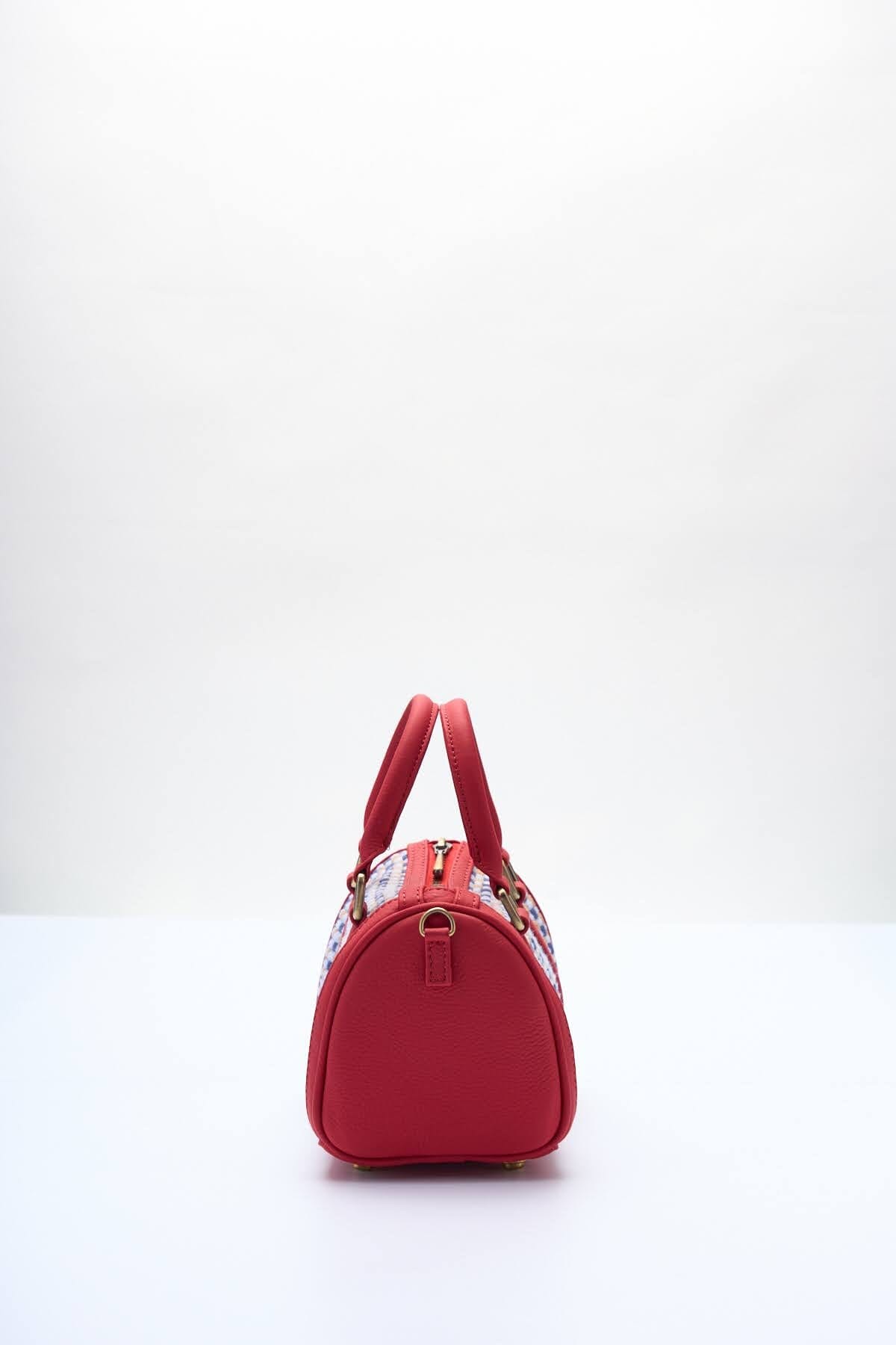 [Ready Today] Boston Mini Bag Seaside Gingham Fashion Rags2Riches