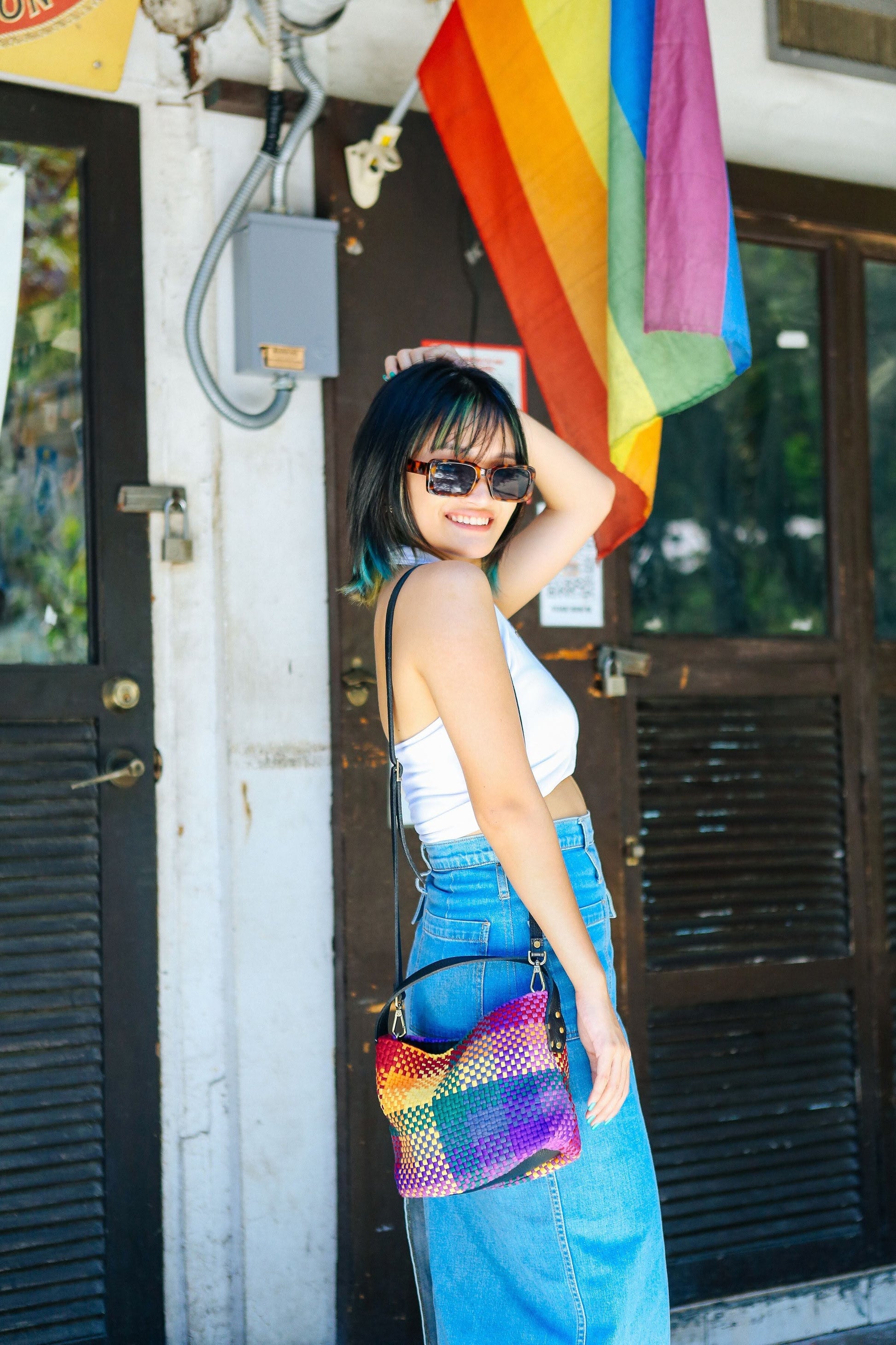 [Ready Today] Buslo Micro Blocks Rainbow Fashion Rags2Riches