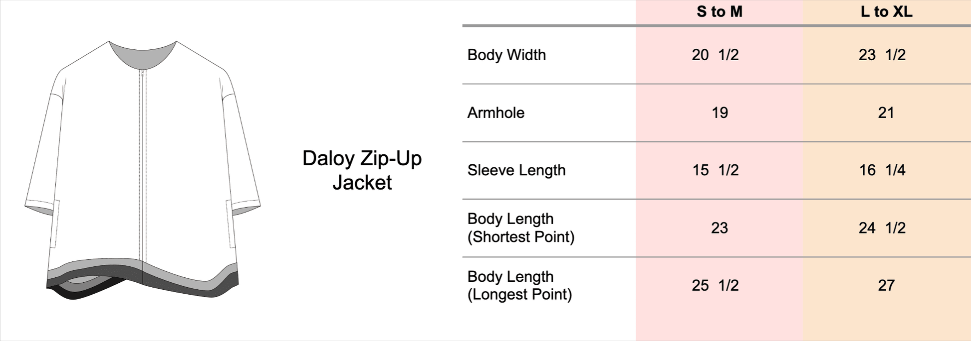 [Ready Today] Daloy Zip-Up Jacket Off-White & Tan Fashion R2R On Repeat