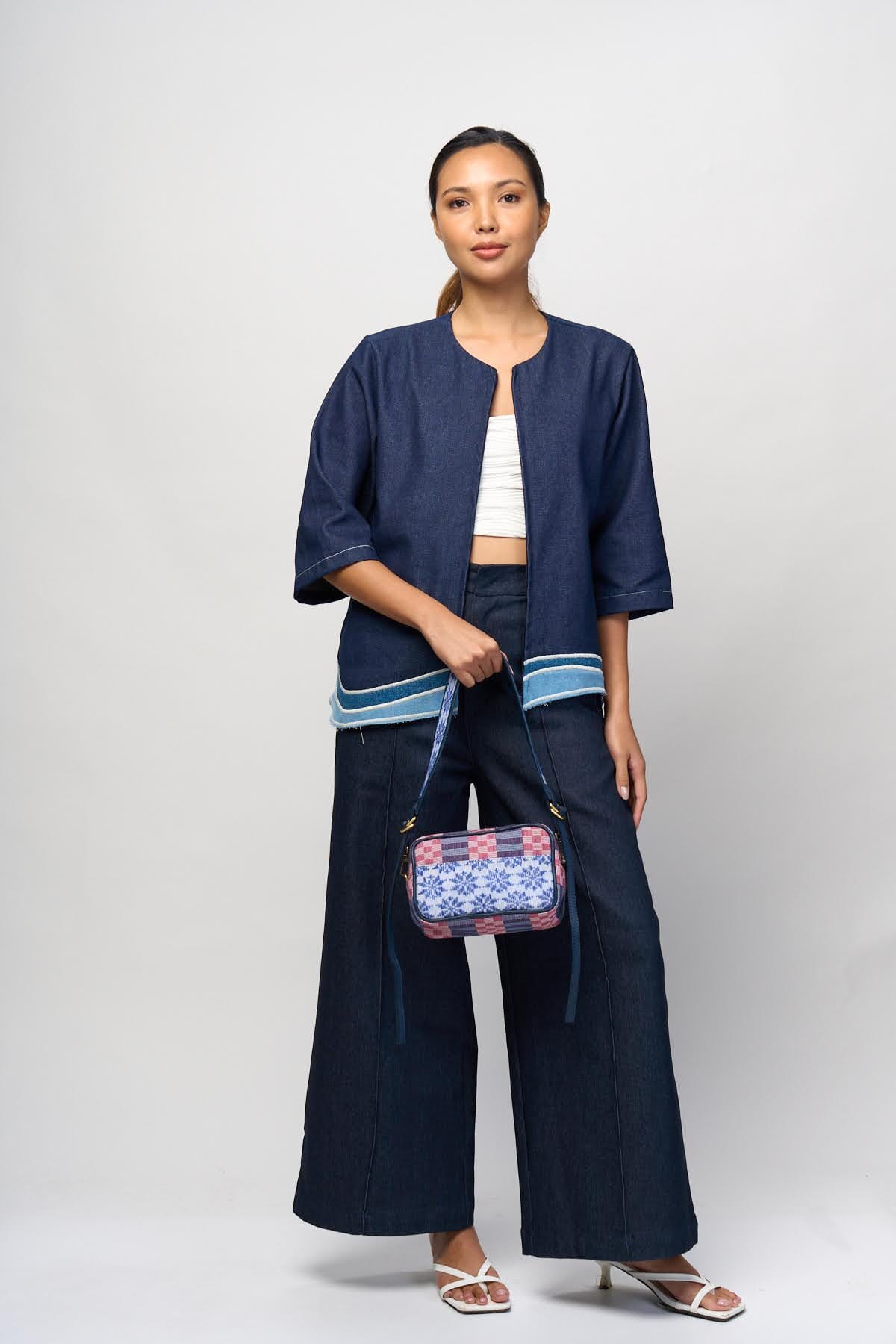 [Ready Today] Kamara Crossbody Navy Fashion Rags2Riches