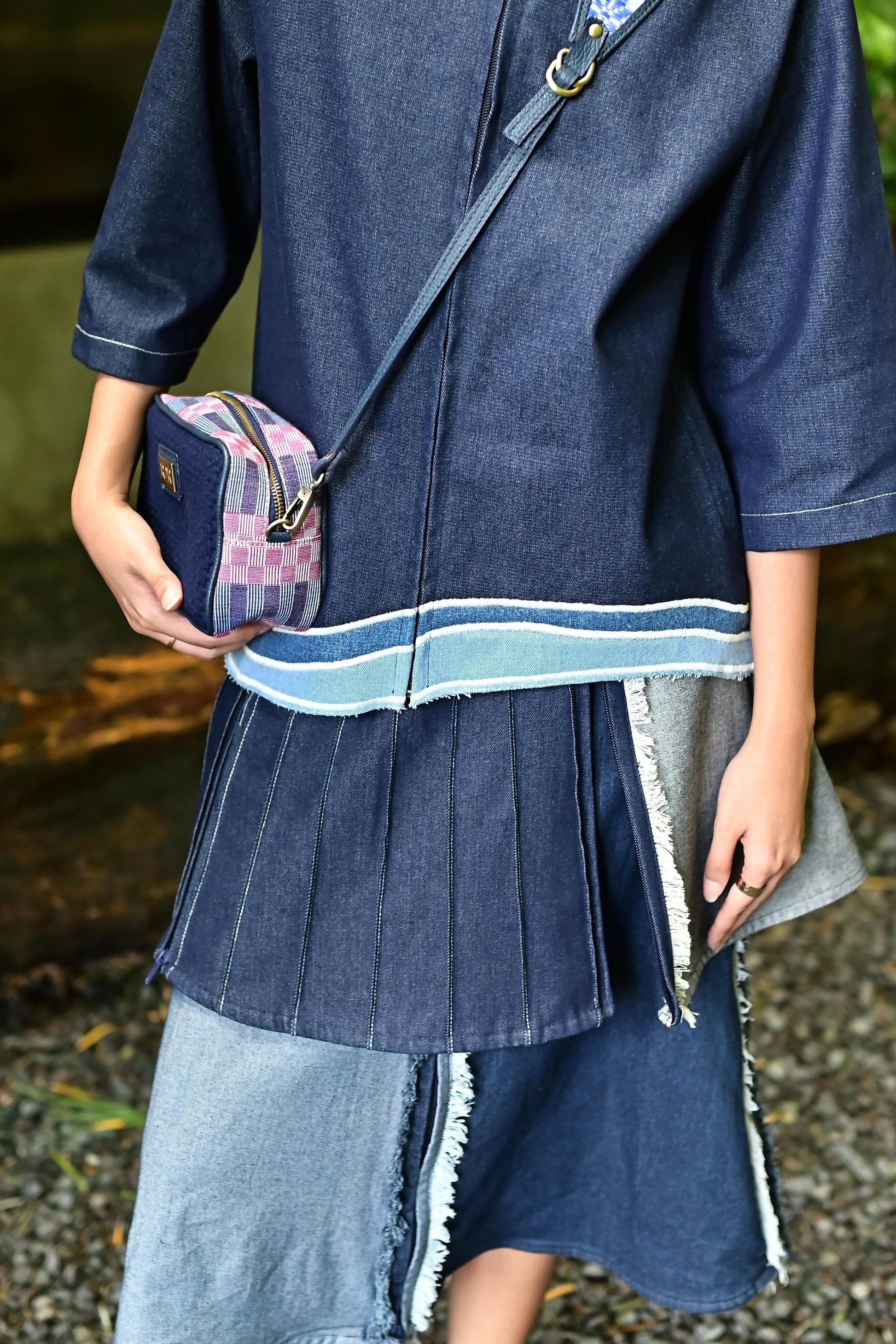 [Ready Today] Kamara Crossbody Navy Fashion Rags2Riches