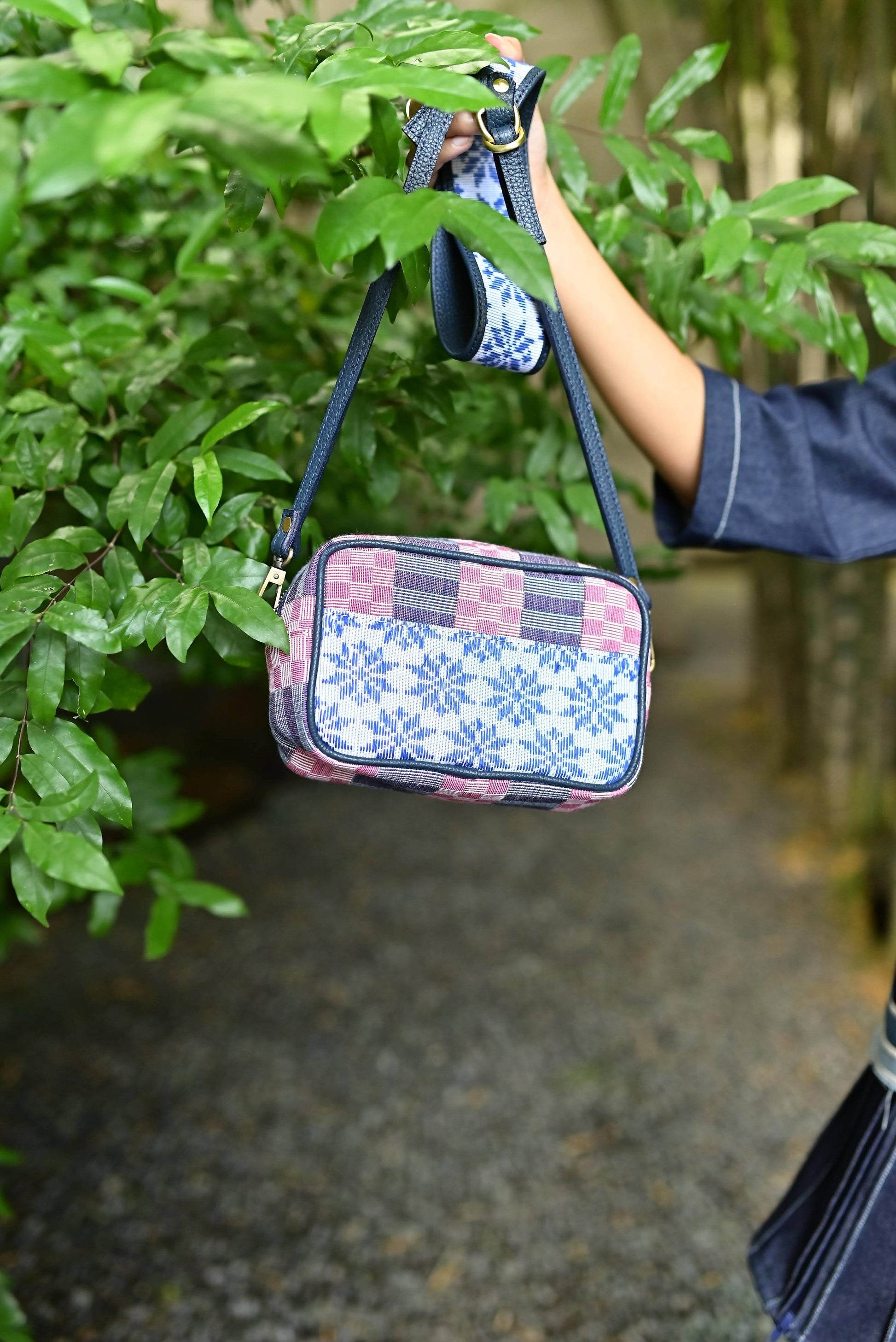 [Ready Today] Kamara Crossbody Navy Fashion Rags2Riches