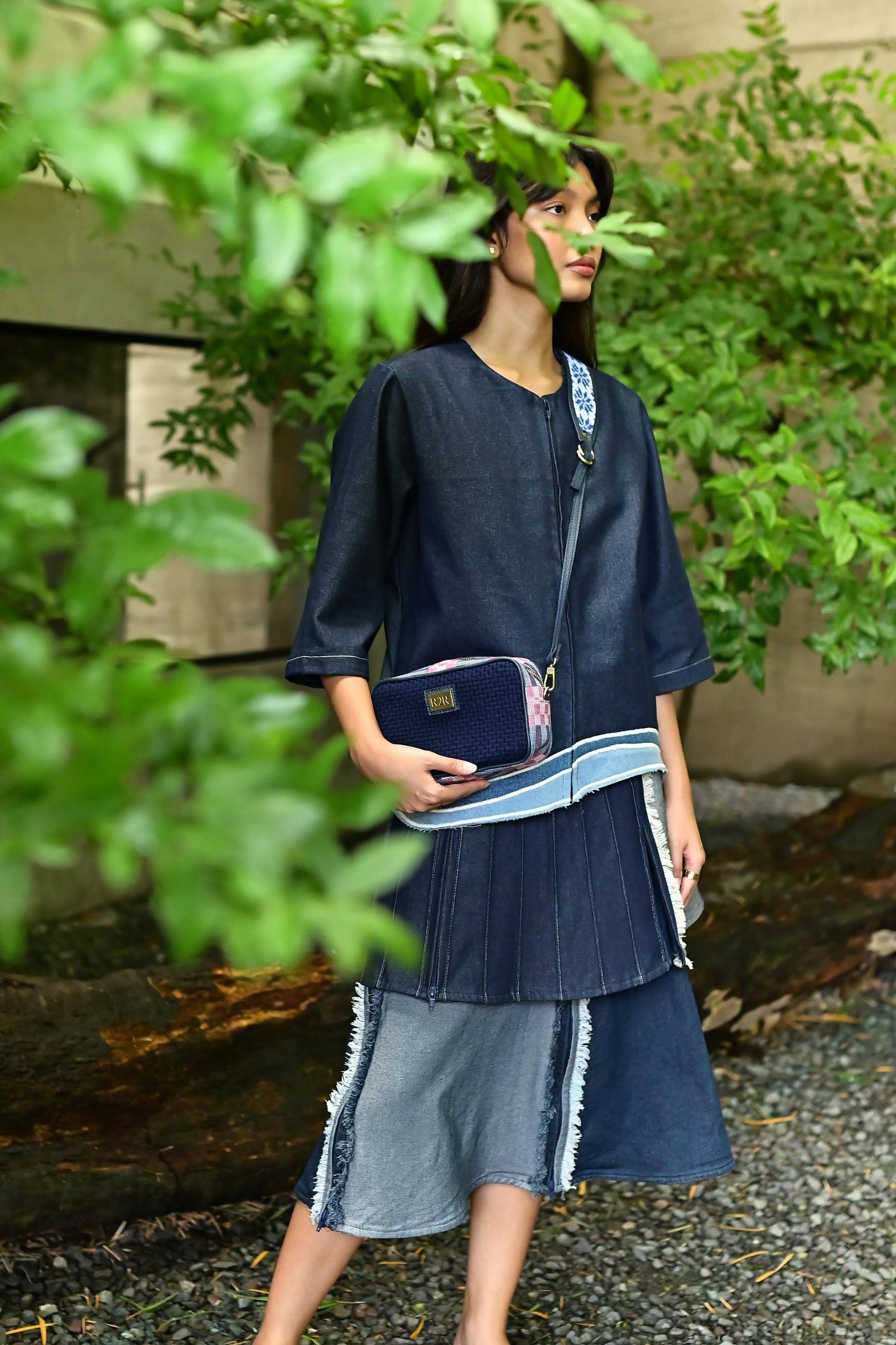 [Ready Today] Kamara Crossbody Navy Fashion Rags2Riches