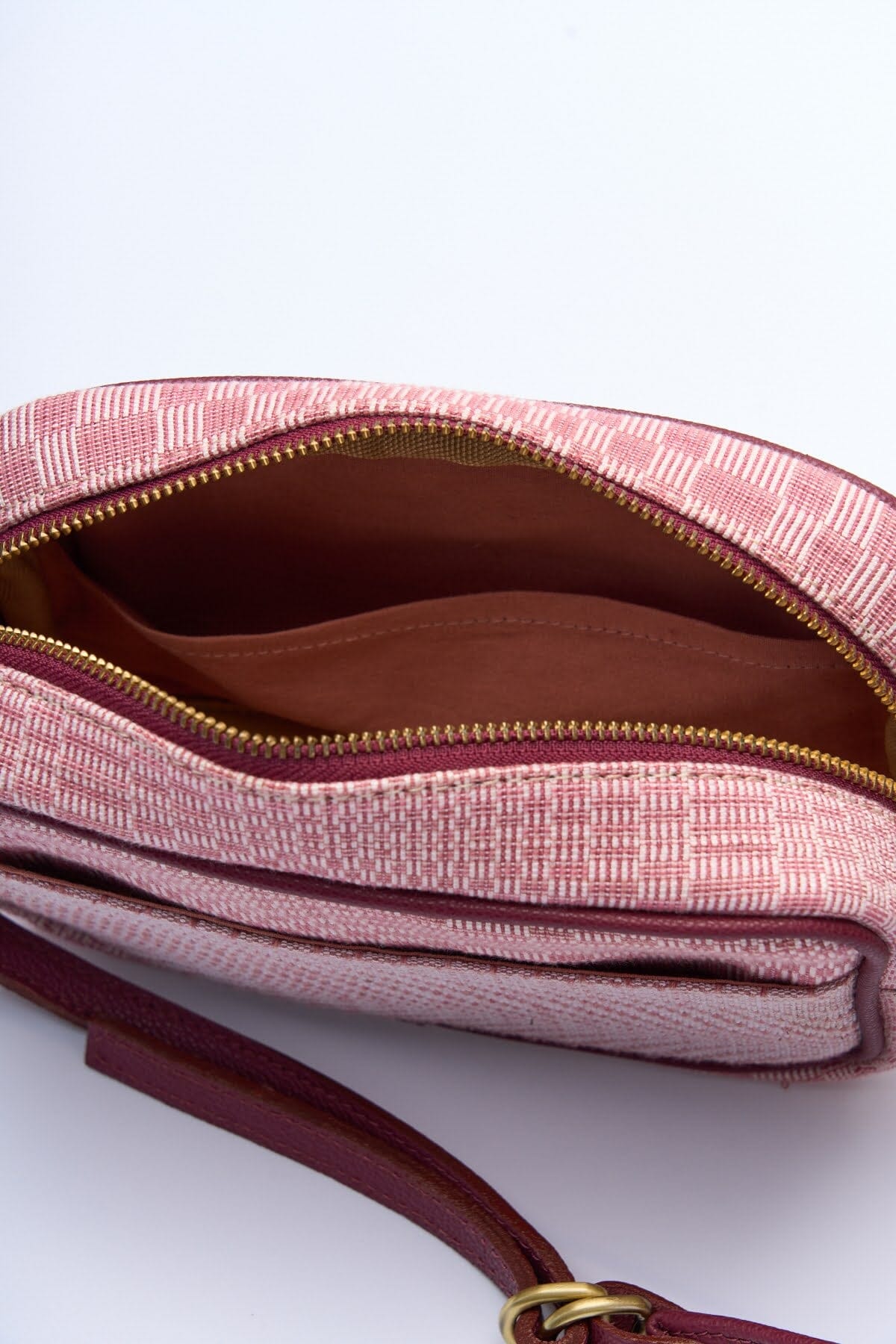 [Ready Today] Kamara Crossbody Navy & Orange Checkerboard Fashion Rags2Riches