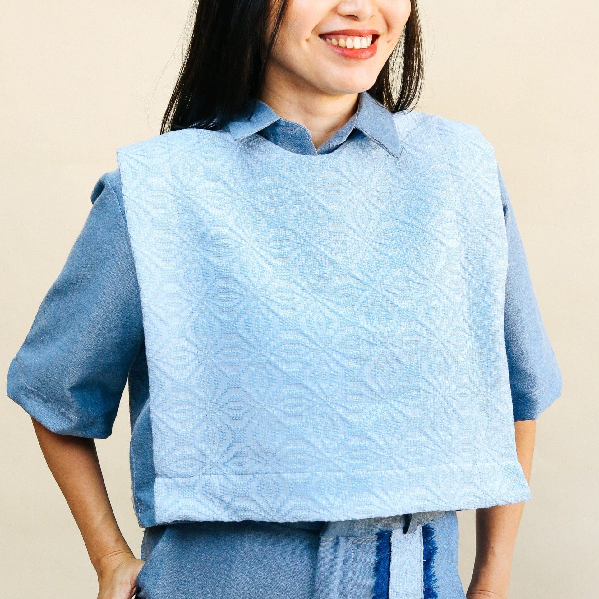 [Ready Today] Multi-Play Top Chambray & Binetwagan Fashion Rags2Riches