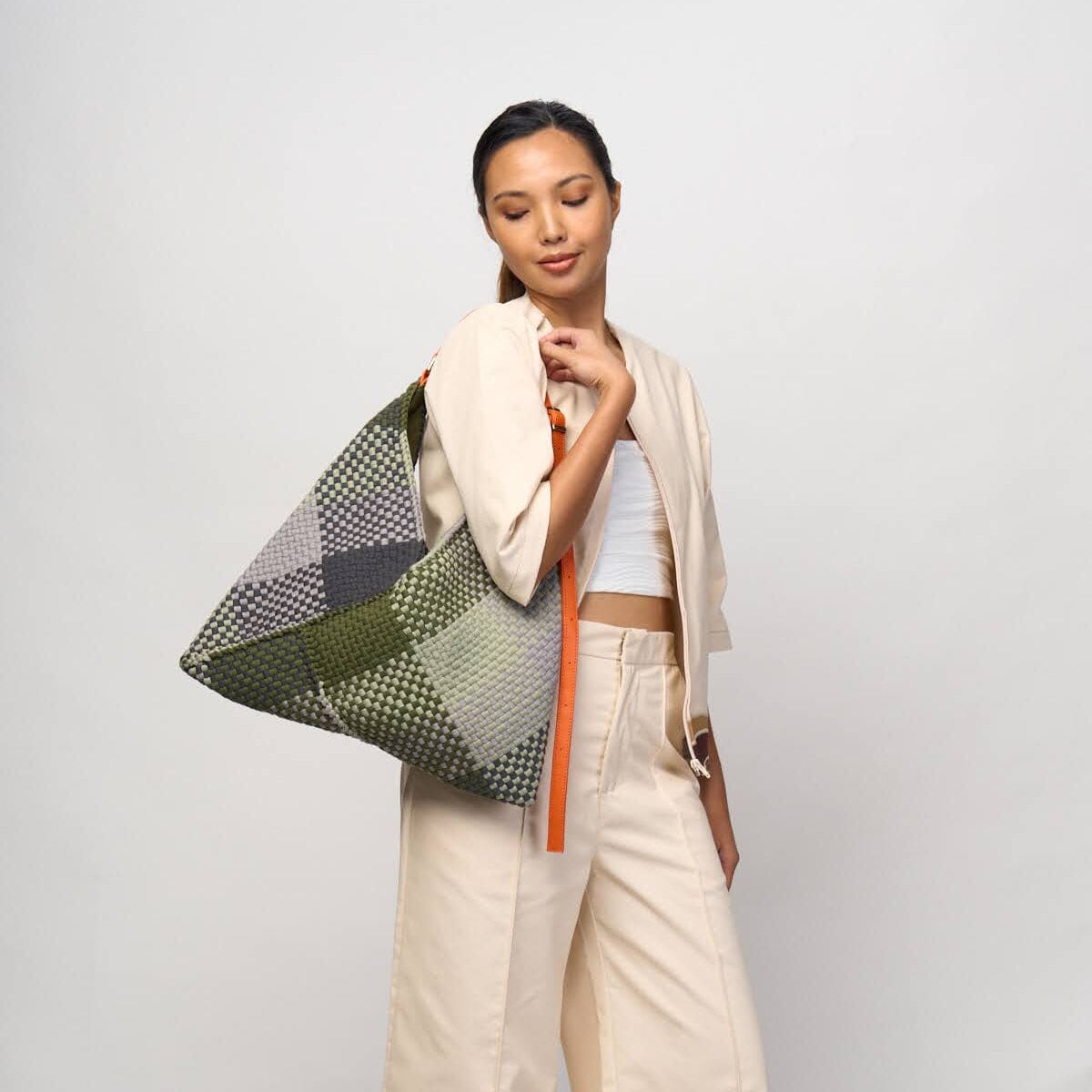 [Ready Today] Pusô Hobo Fatigue Blocks Fashion Rags2Riches