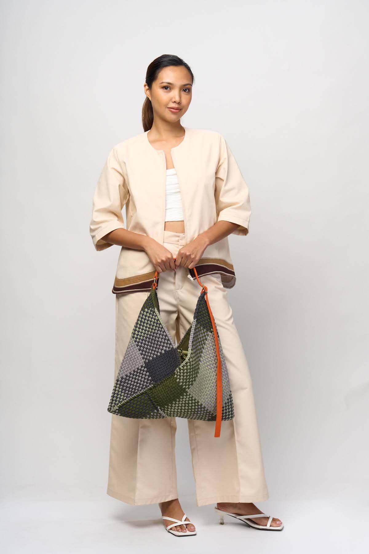 [Ready Today] Pusô Hobo Fatigue Blocks Fashion Rags2Riches