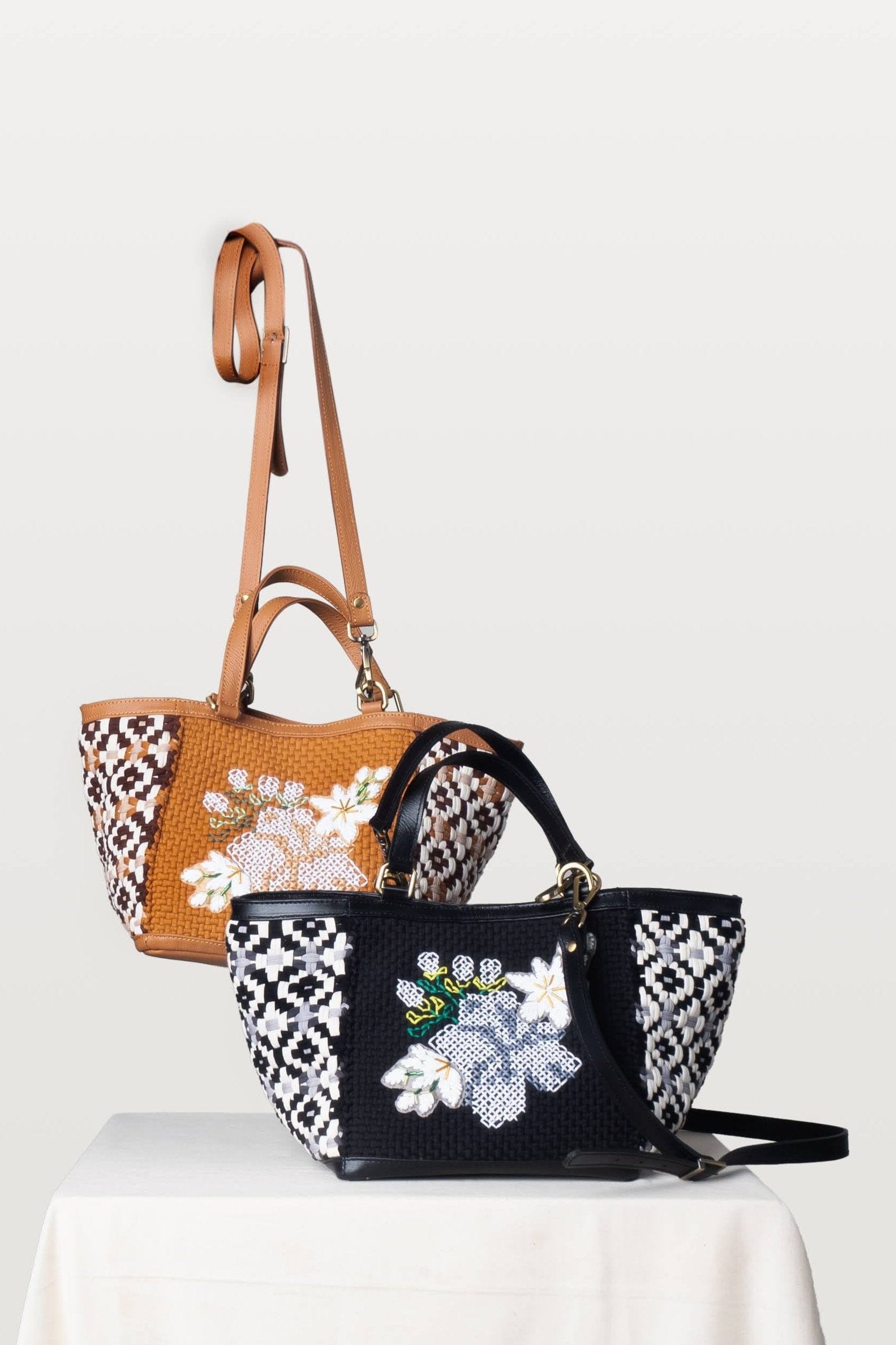 [Ready Today] Sampaguita Tote Tan Fashion Rags2Riches