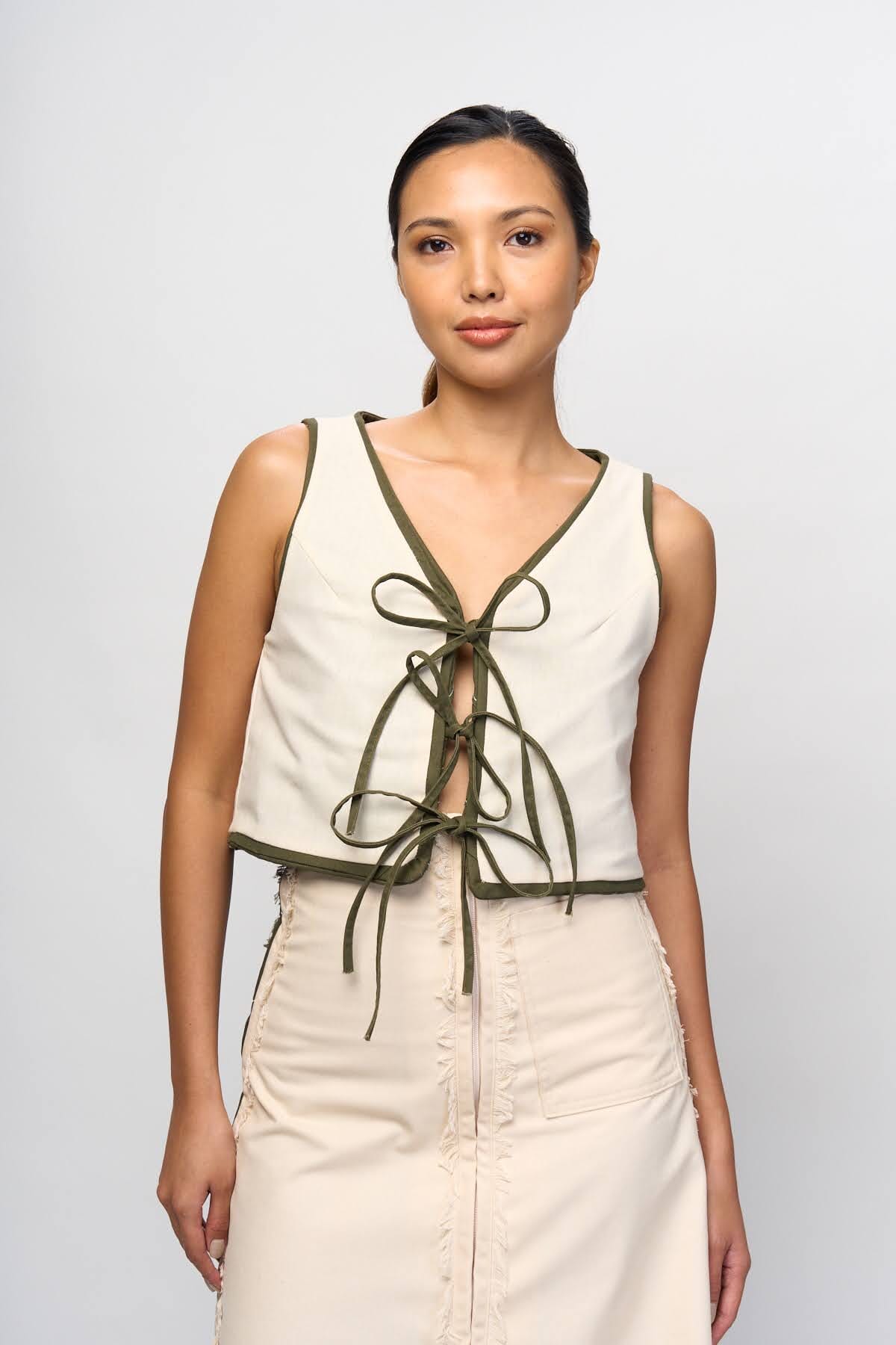 [Ready Today] Sinag 4-Way Vest Fatigue Fashion R2R On Repeat