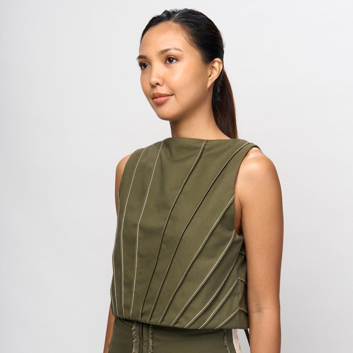 [Ready Today] Sinag 4-Way Vest Fatigue Fashion R2R On Repeat