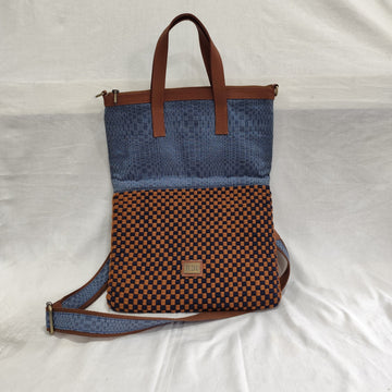 [SAMPLE] [SAMPLE] Two-way fold over Tan Fashion Rags2Riches