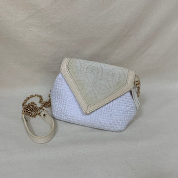 [SAMPLE] Zelda sling White and Beige Fashion Rags2Riches