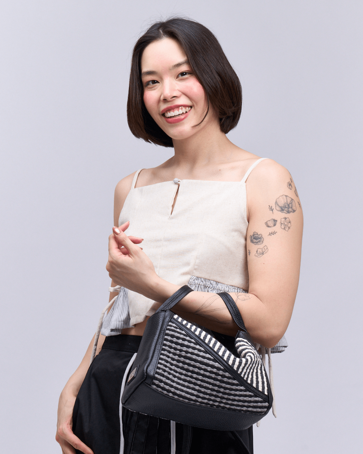 Swing Bag Black Fashion Rags2Riches