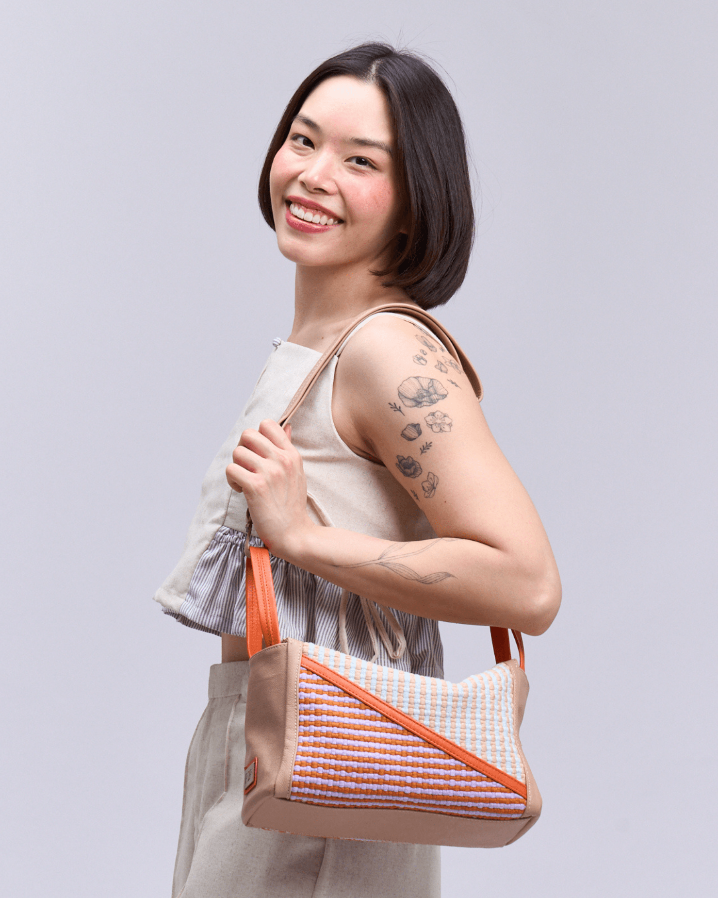 Swing Bag Cream Fashion Rags2Riches