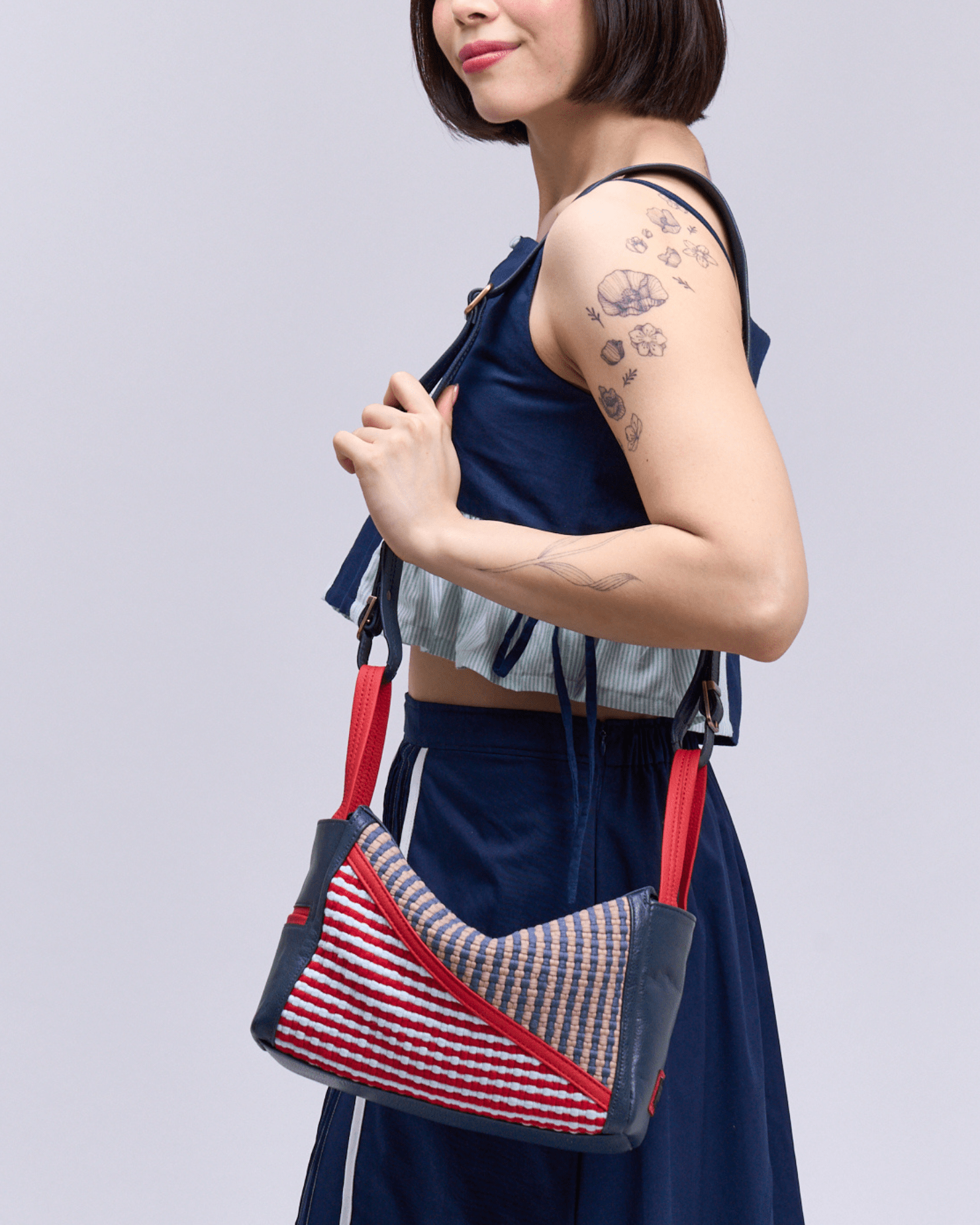 Swing Bag Navy Fashion Rags2Riches