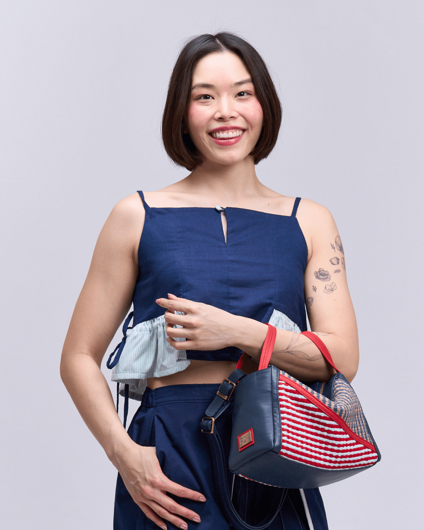 Swing Bag Navy Fashion Rags2Riches