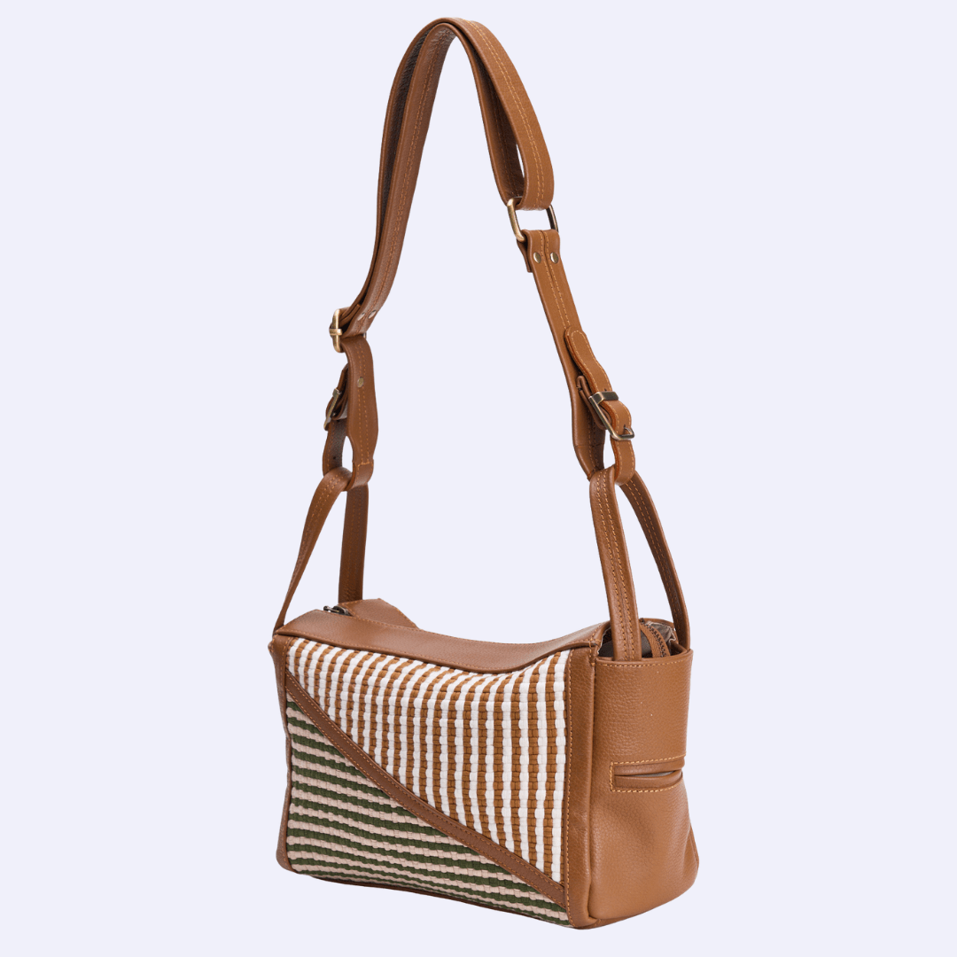 Swing Bag Tan Fashion Rags2Riches