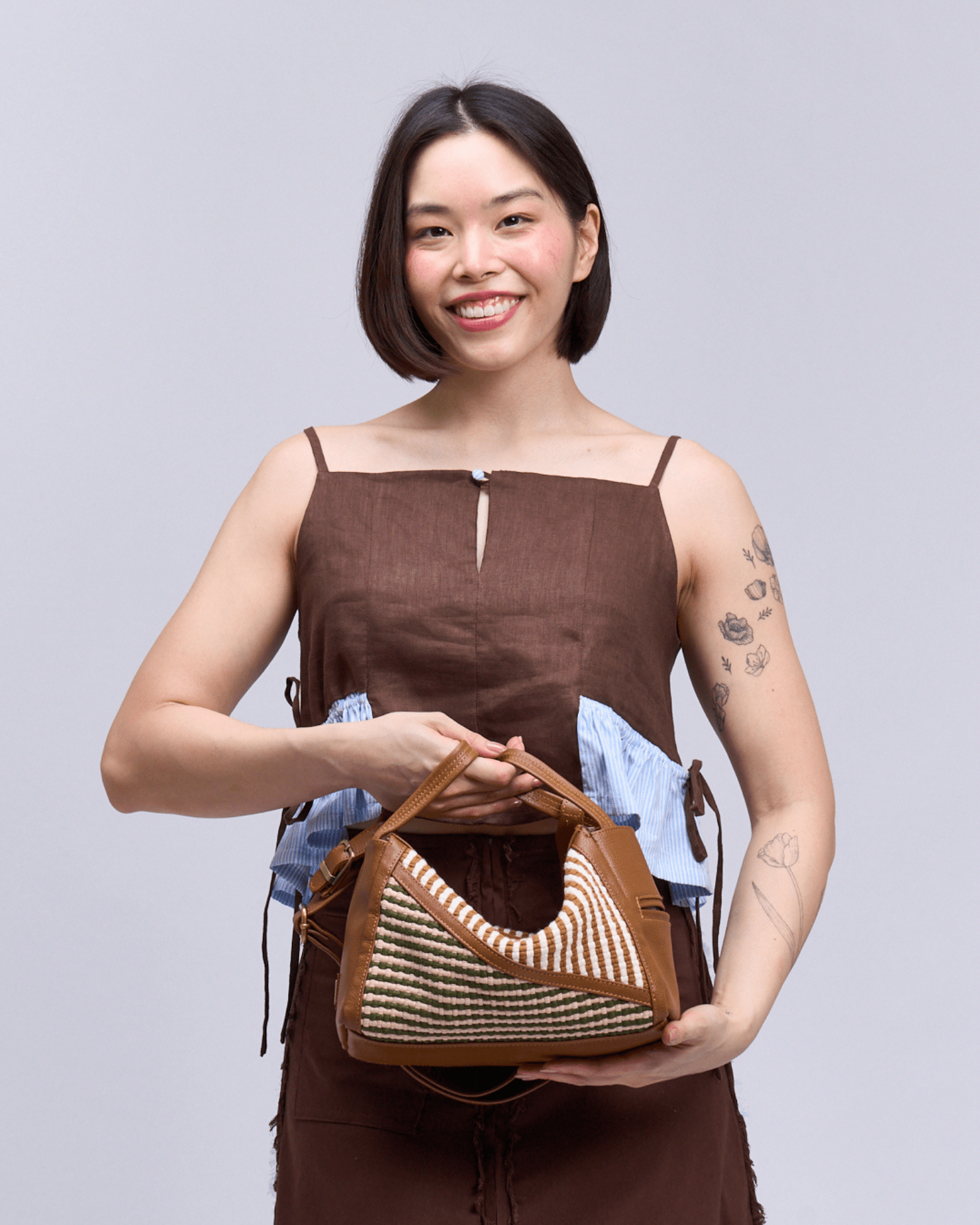 Swing Bag Tan Fashion Rags2Riches