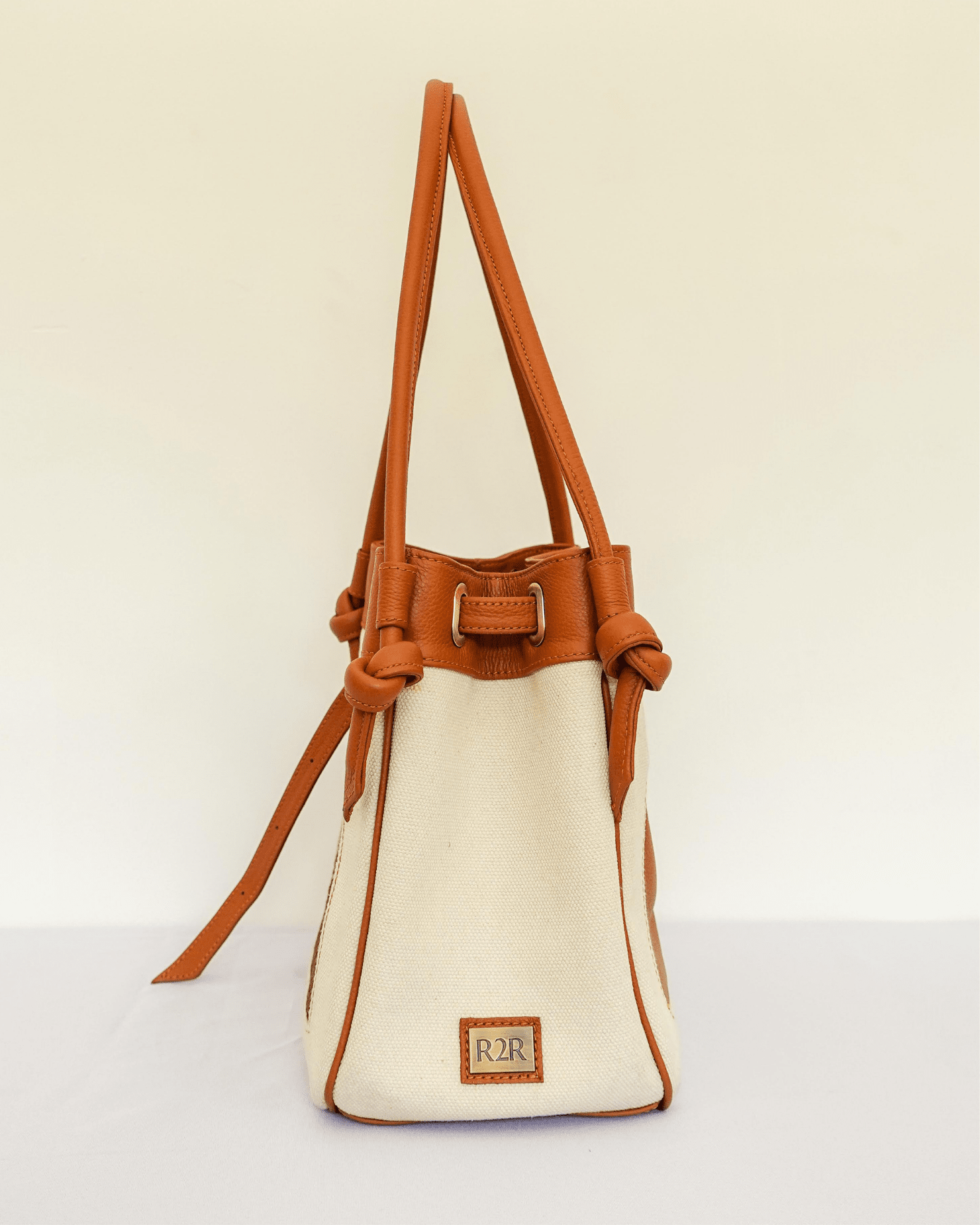 Wave Tote Tan Fashion Rags2Riches