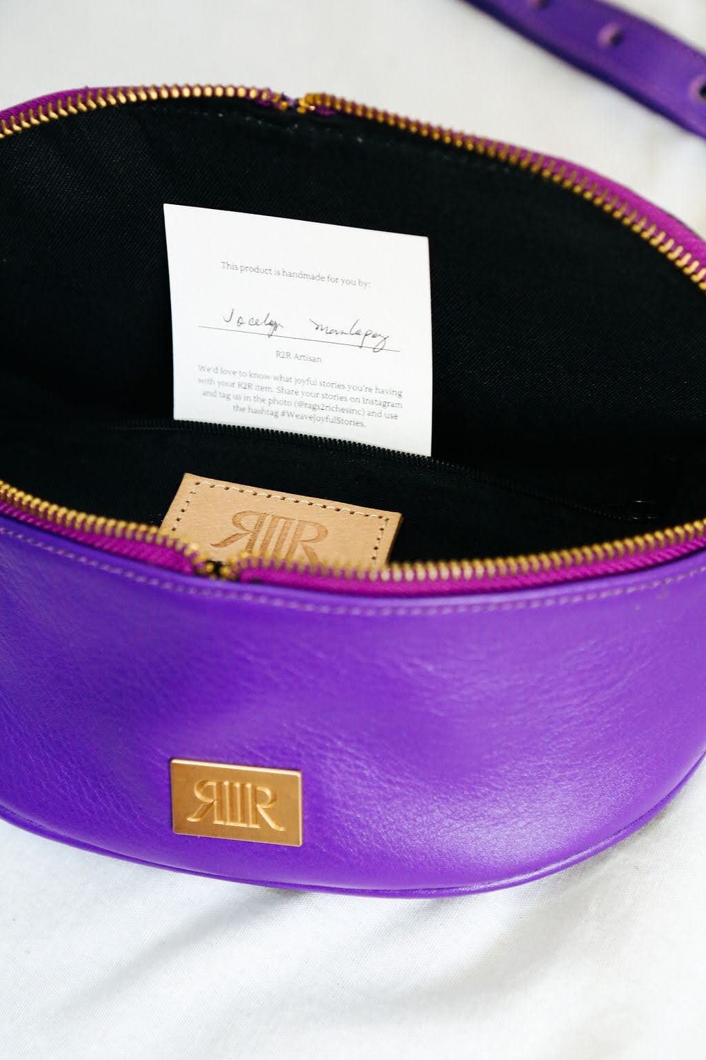 Noah Fanny Pack Purple 1.0 Fashion Rags2Riches
