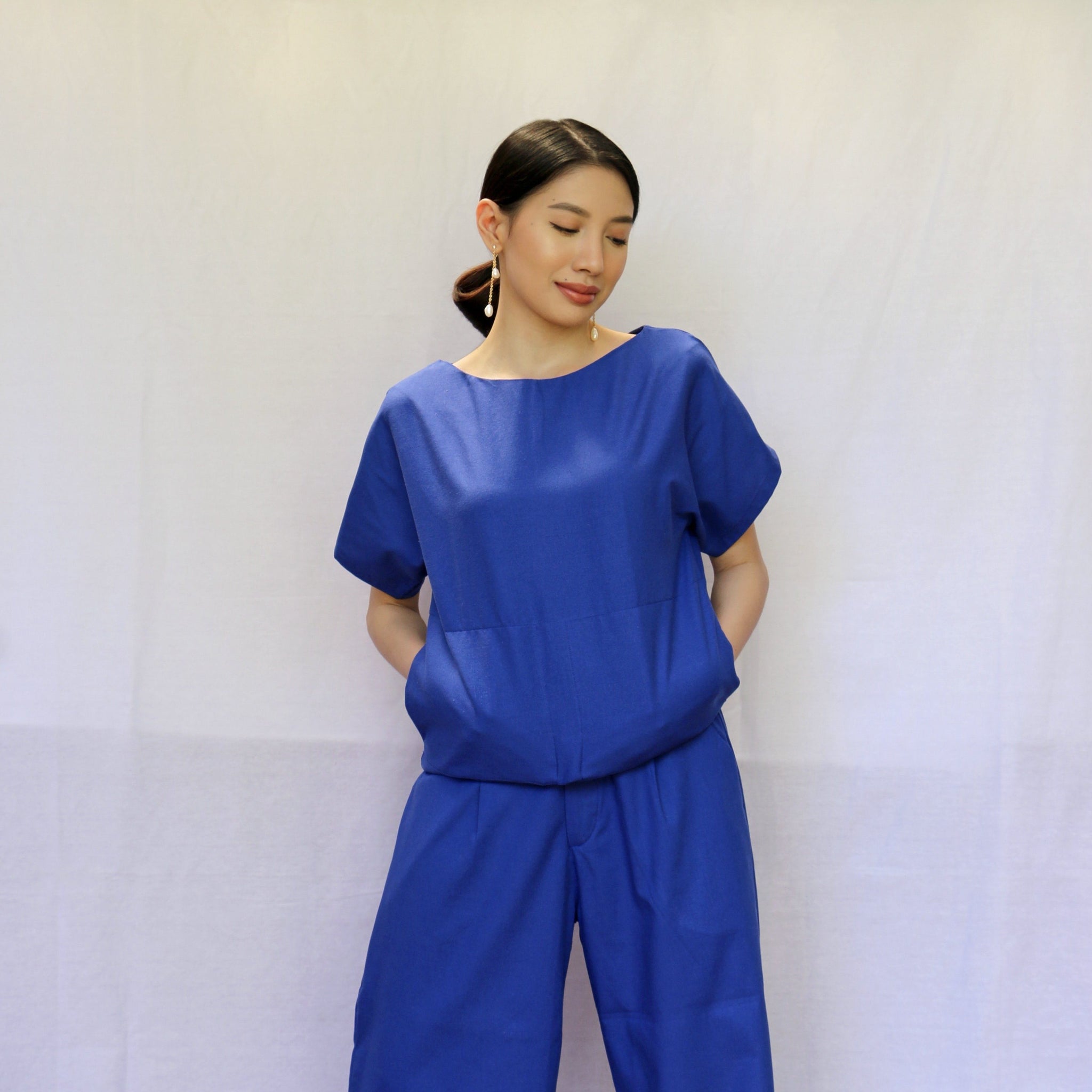 The Easy Top Royal Blue Fashion Rags2Riches