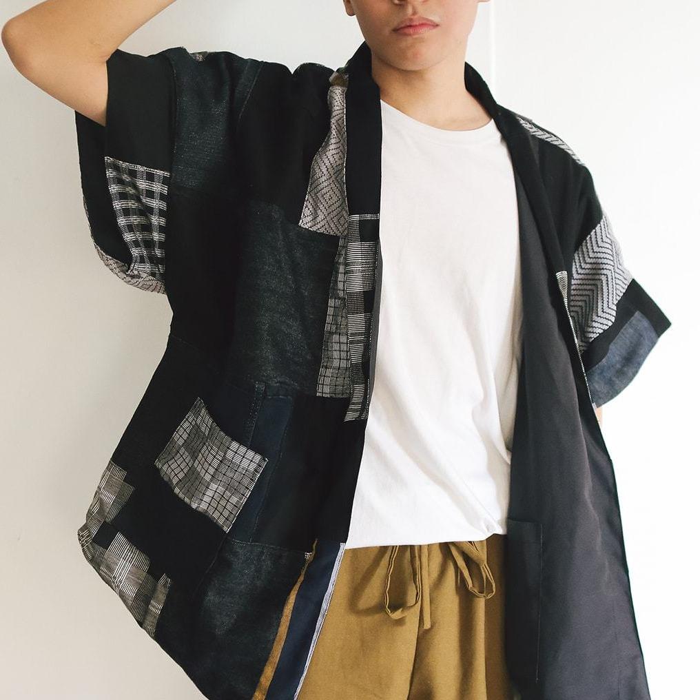 The Reversible Kimono Black Fashion Rags2Riches