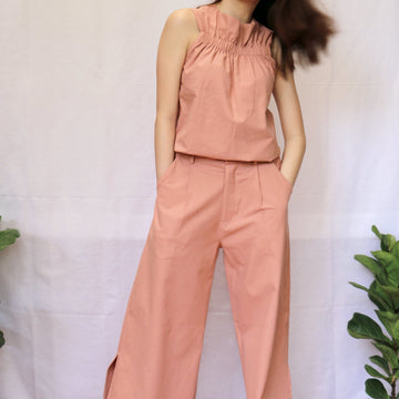 The Wide Pleated Trousers Purposeful Pink Fashion Rags2Riches